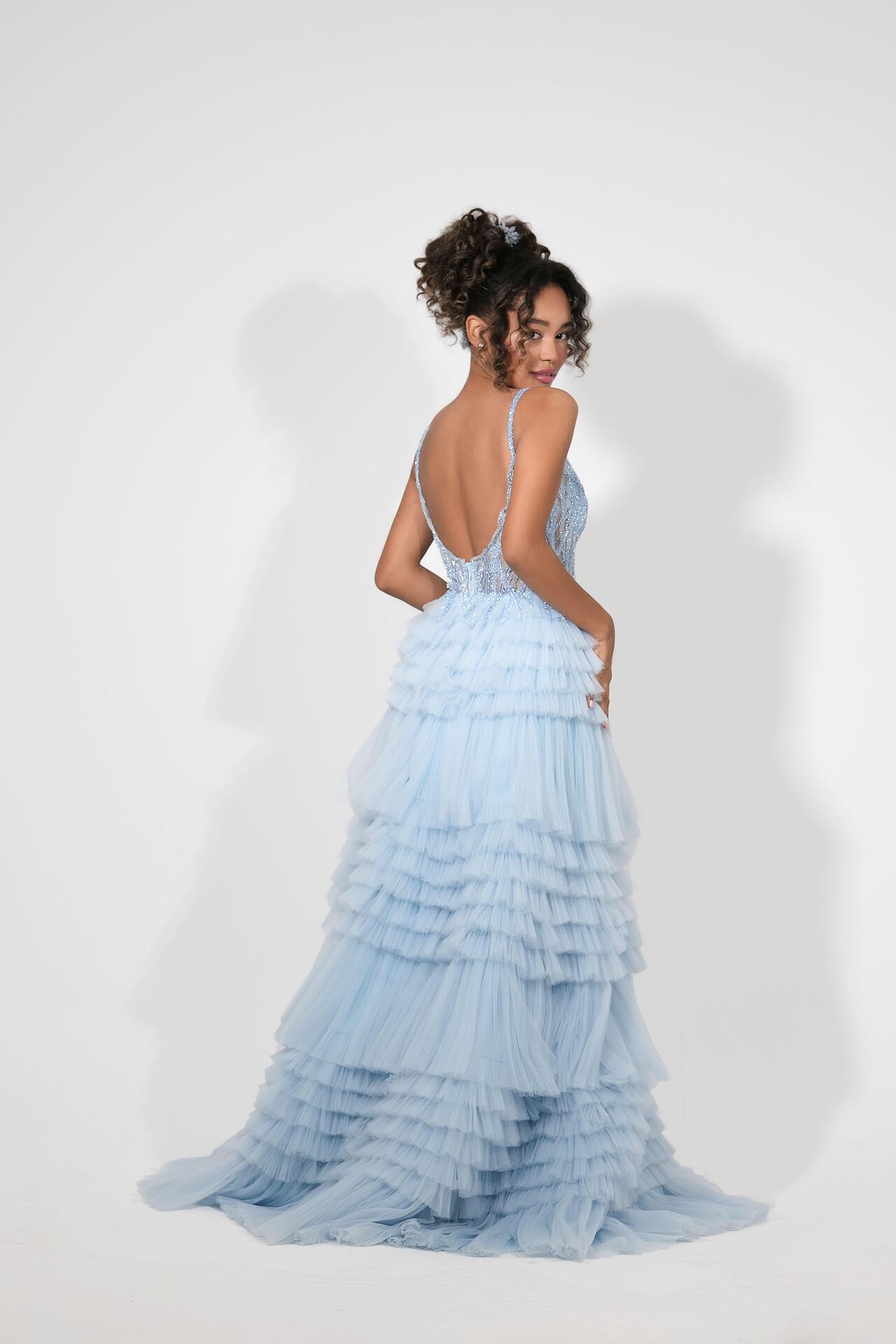 Blue dress: Blue Elza