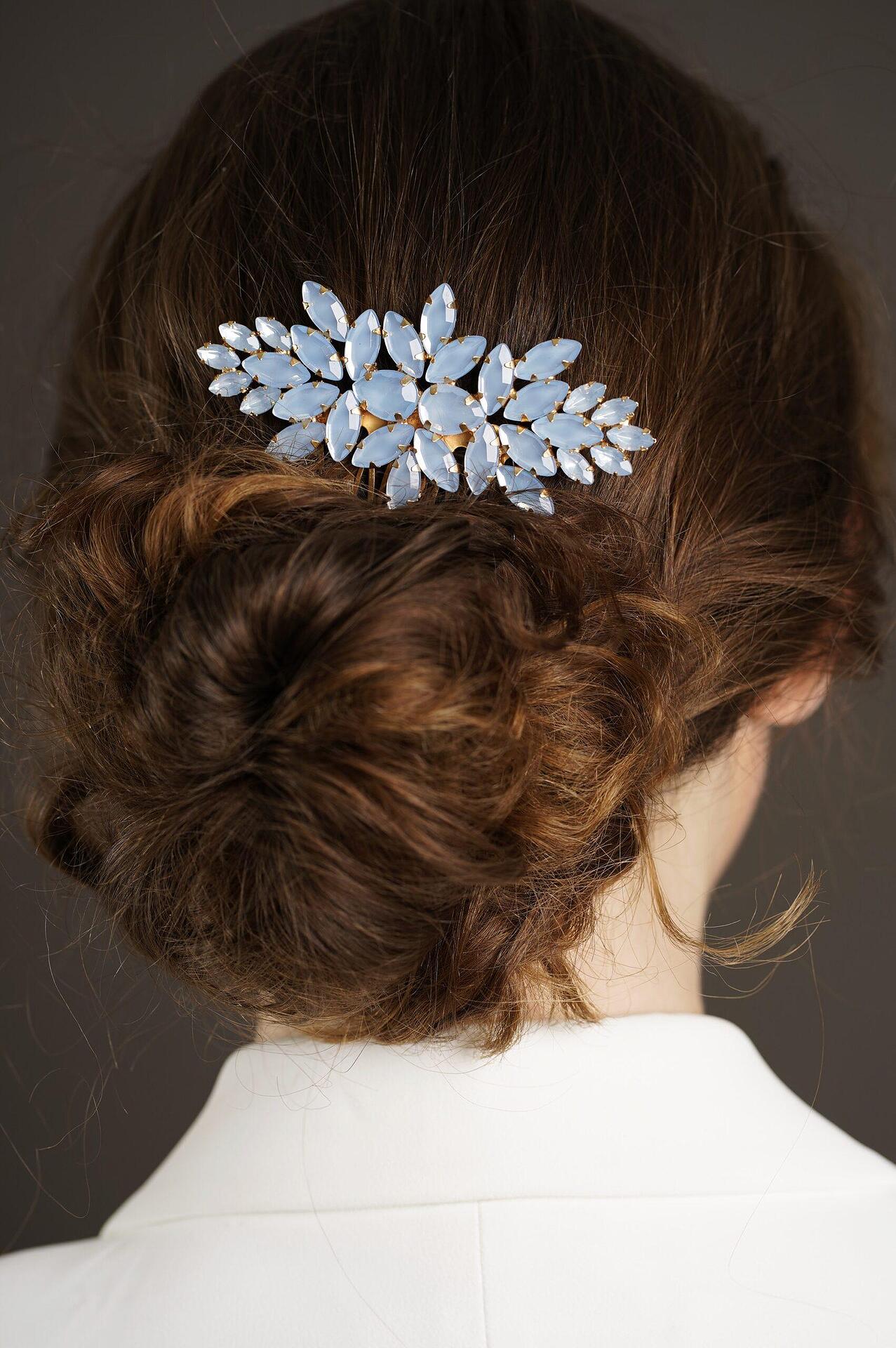 Light blue barrette