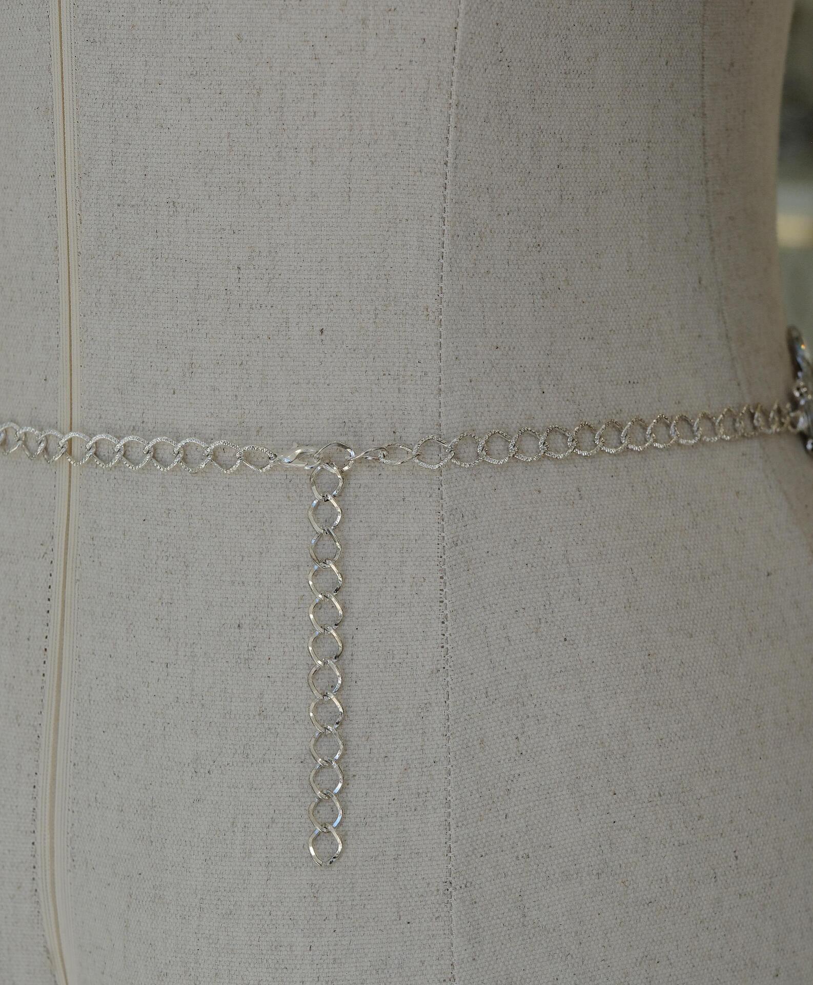 Gold/silver waist ornament/belt